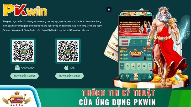 Thông tin kỹ thuật của ứng dụng PKWIN